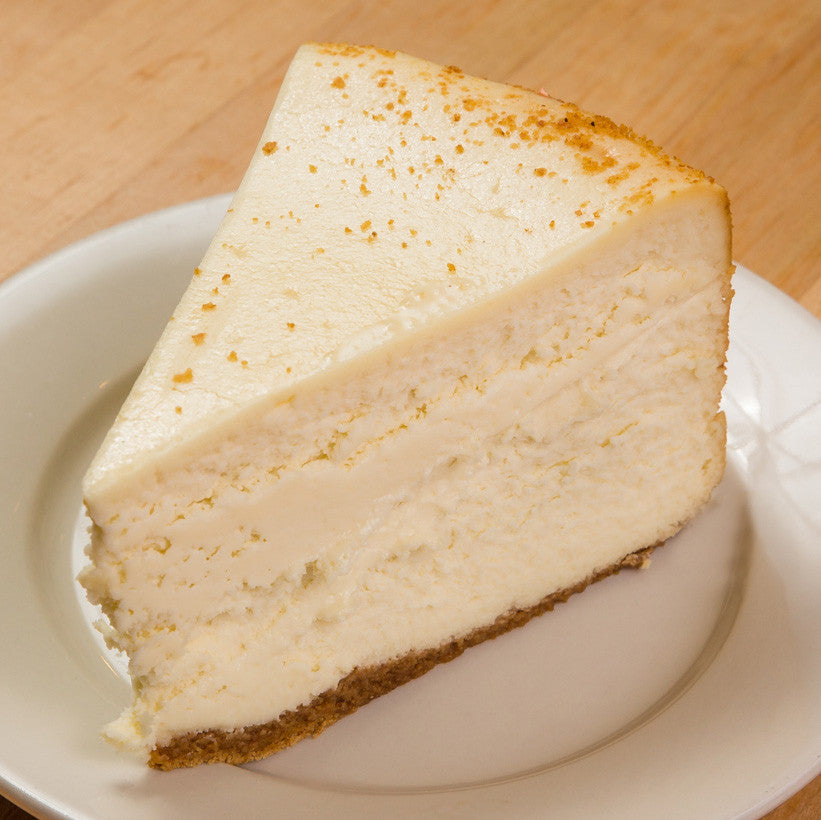 Cheesecake (1 Slice of Mom's Famous New York Plain Cheesecake)