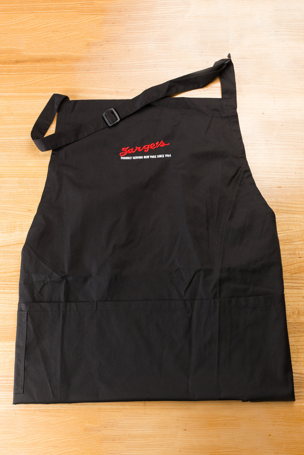 Sarge's Full Length Apron with Embroidered Sarge's LOGO