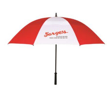 Sarge's Rainkist 62" arc all fiberglass golf umbrella with matching shoulder strap sleeve
